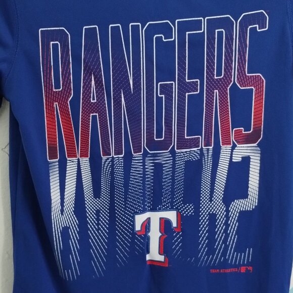 Majestic Texas Rangers Blue Shirt - Picture 2 of 4